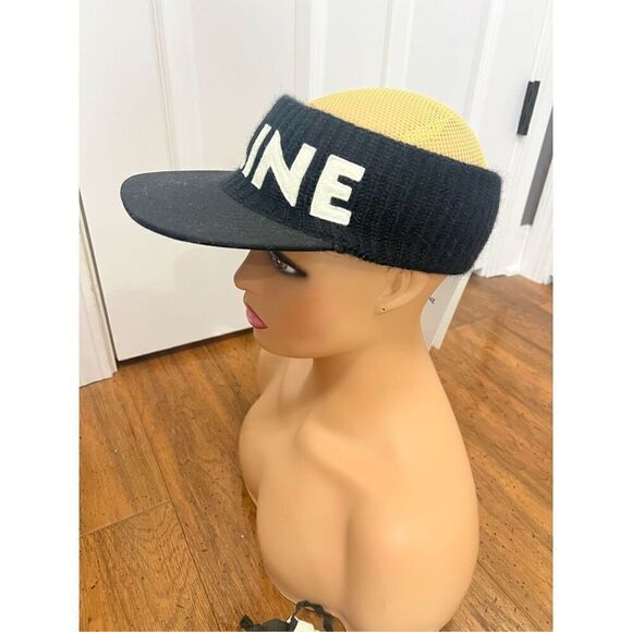 Celine logo visor sun visor hat cap - Picture 2 of 12